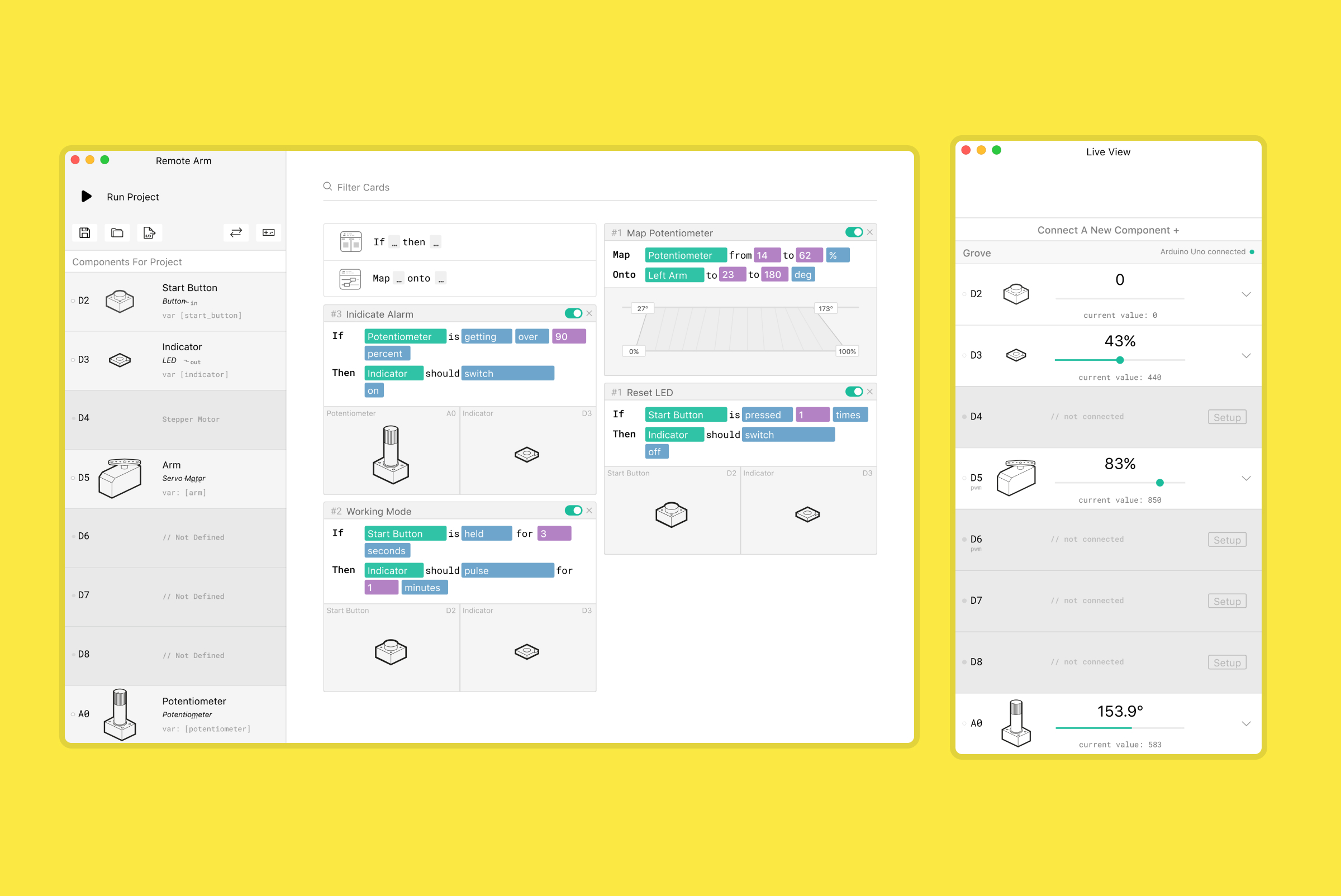 A screenshot of blokdots 1.0.
